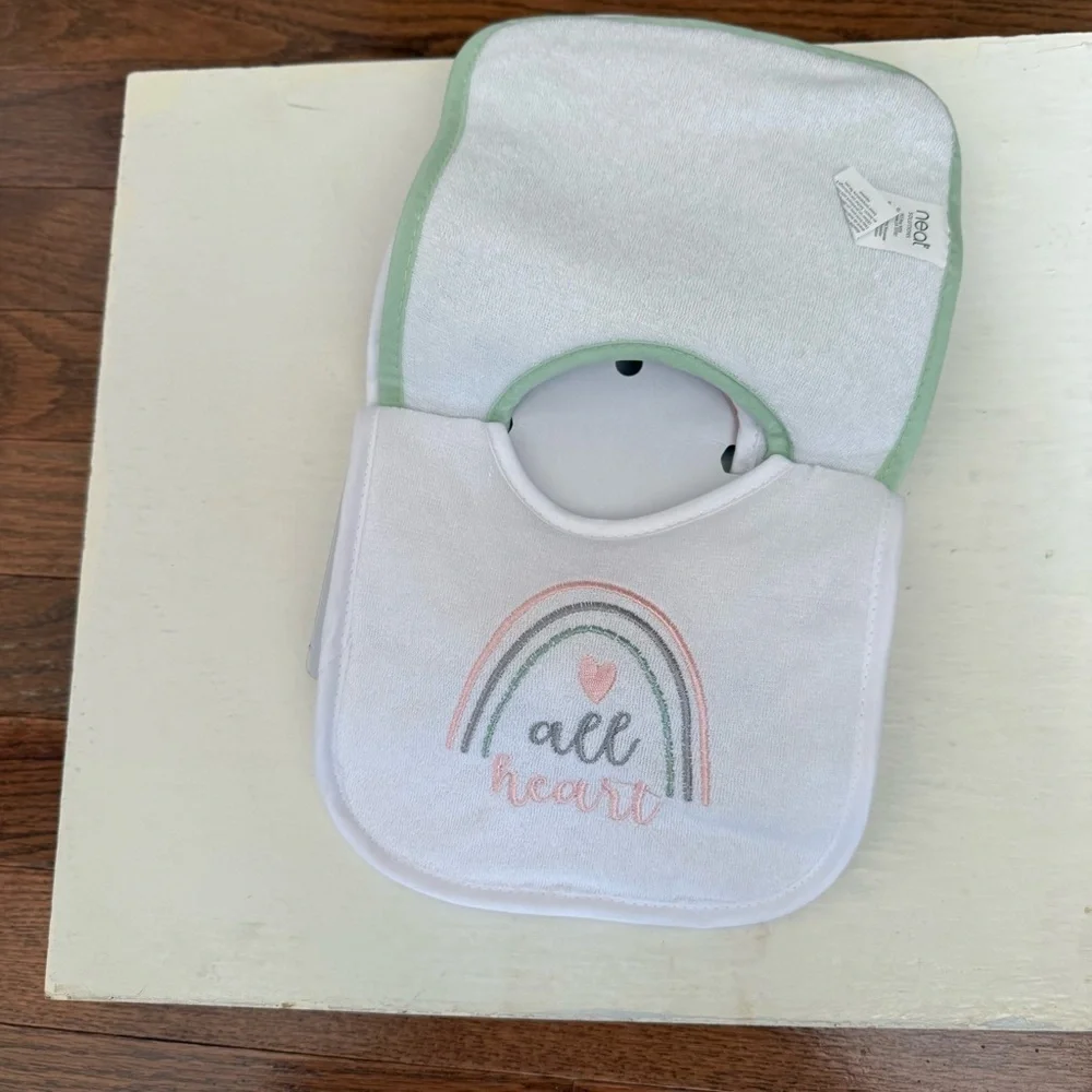 Little Dreamer Green Bib